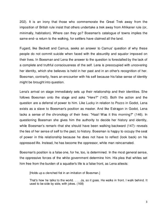 Introduction & Overview of Boesman & Lena